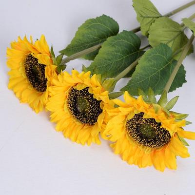 Home Layout Realistic Creative Artificial Sunflower Flower DIY Wedding Decor Sunflower Bouquet