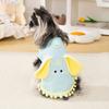 Summer Small Dog T-Shirts with Leash Ring Breathable Girl Puppy Clothes Sleeveless Pet Vest for Small Medium Dogs Cats