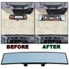 Car Mirror Interior Rearview Mirrors Universal Auto Rear View Mirror Anti-glare Wide-angle Surface Blue Mirror Auto Accessories