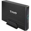 TooQ External HDD Enclosure 3.5" SATA/IDE USB 2.0 with Bracket - Black-TQE-3520B