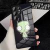 Cartoon I-Invader Zim Phone Case For Samsung A25 A13 A33 5G A54 A36 A35 A56 A52 A14 Shockproof Glass Cover