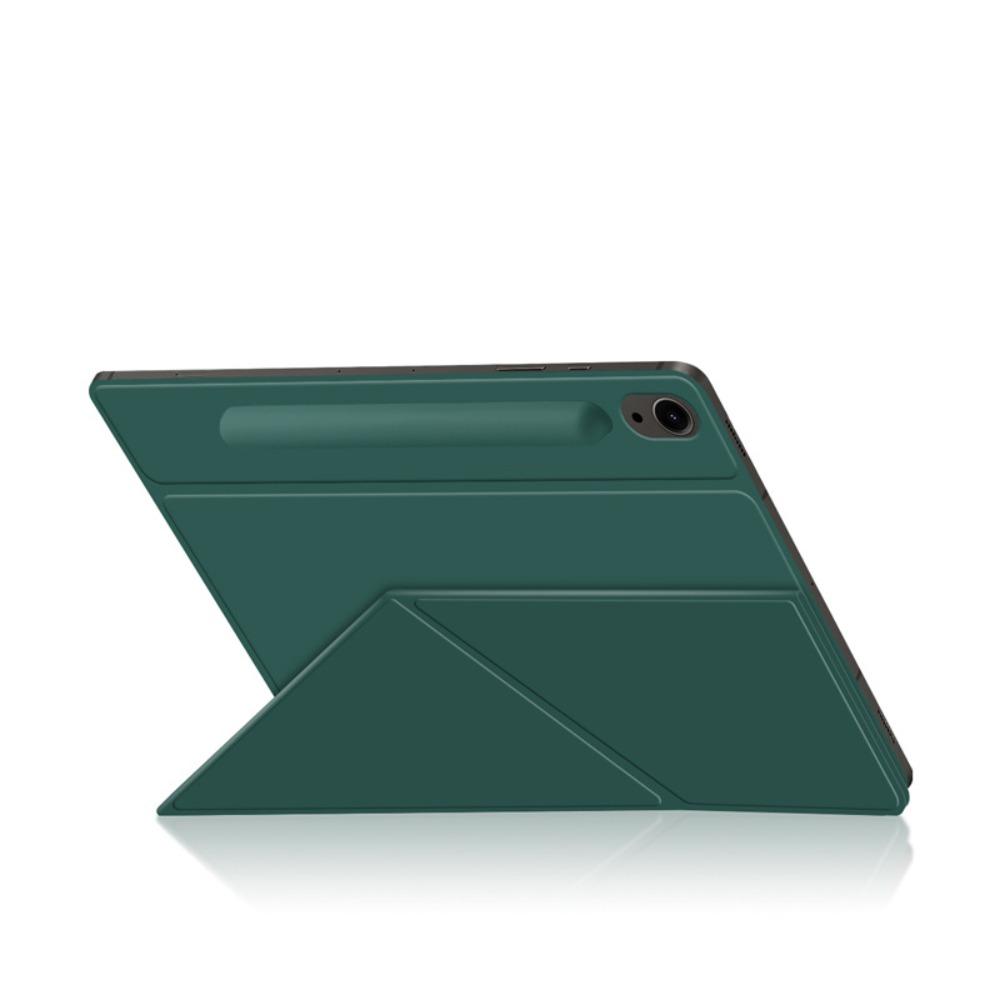 For Samsung Tab S9+ Case S8Plus S7fe Ultra Magnetic Stand Cover with Foldable Kickstand for Tablet Protection