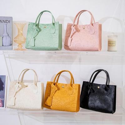 Dames Tas, Handtas met Grote Capaciteit, Embossed Crossbody Tas, Schoudertas