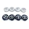 4pcs 62mm Car Wheel Center Hub Center Cap Rim Hub Dustproof Cover Emblemem For Coroll Acamry Rav4 Prius Yaris Accessories
