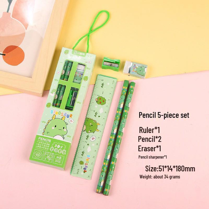 Creative Cartoon Pencil Gift Set for Kids' Parties and Kindergartens