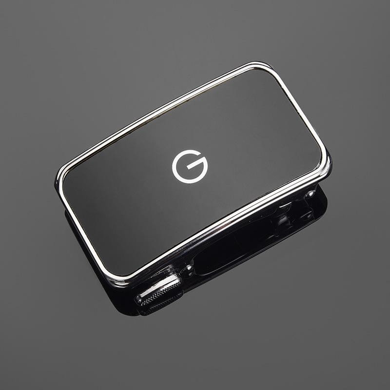 Belt Head Men'S Belt Order High-End Belt Buckle, Zinc Alloy 3.5Cm Men'S Belt Buckle Head Glossy