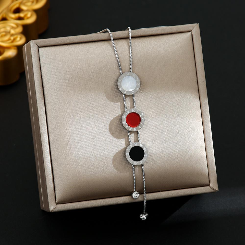 Colier din Oțel Titan Placat cu Aur de 18K, Lanț Claviculă de Înaltă Calitate pentru Femei - Bijuterii care nu se Decolorează