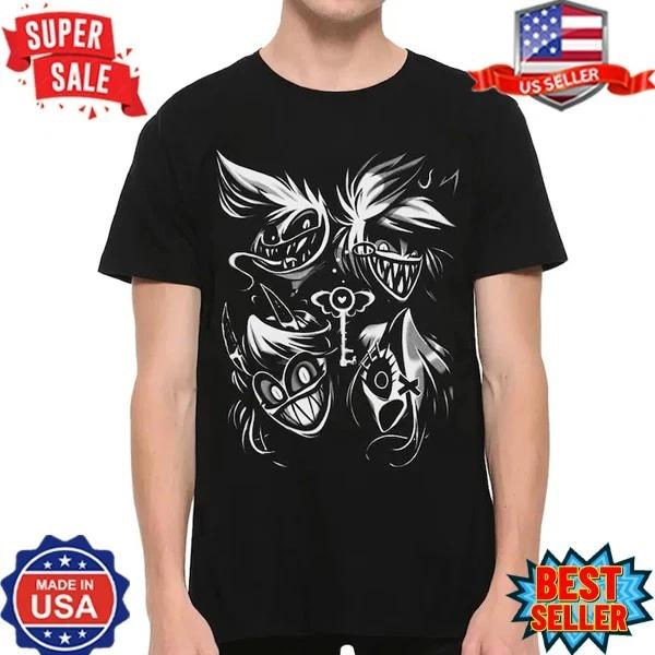 Hazbin Hotel Heroes T-Shirt S-5XL XL