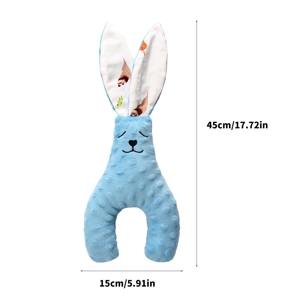 Yumuşak ve Nefes Alabilen Rahatlatıcı Havlu Peluş Bebek Uyku Oyuncağı Beşik veya Bebek Arabalarında Konfor ve Güvenlik için Yatıştırıcı Bebek