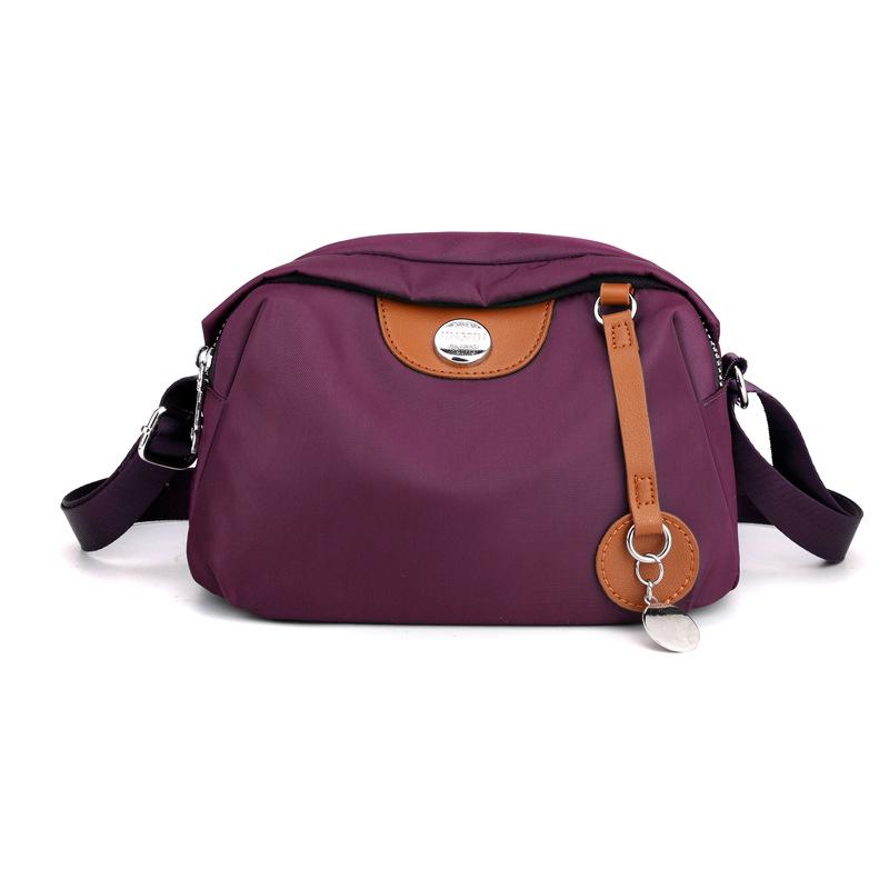 Nylon Shoulder Women's Bag Waterproof Large Capacity Crossbody Bag Casual Messenger Bag Shopping Purse MIT