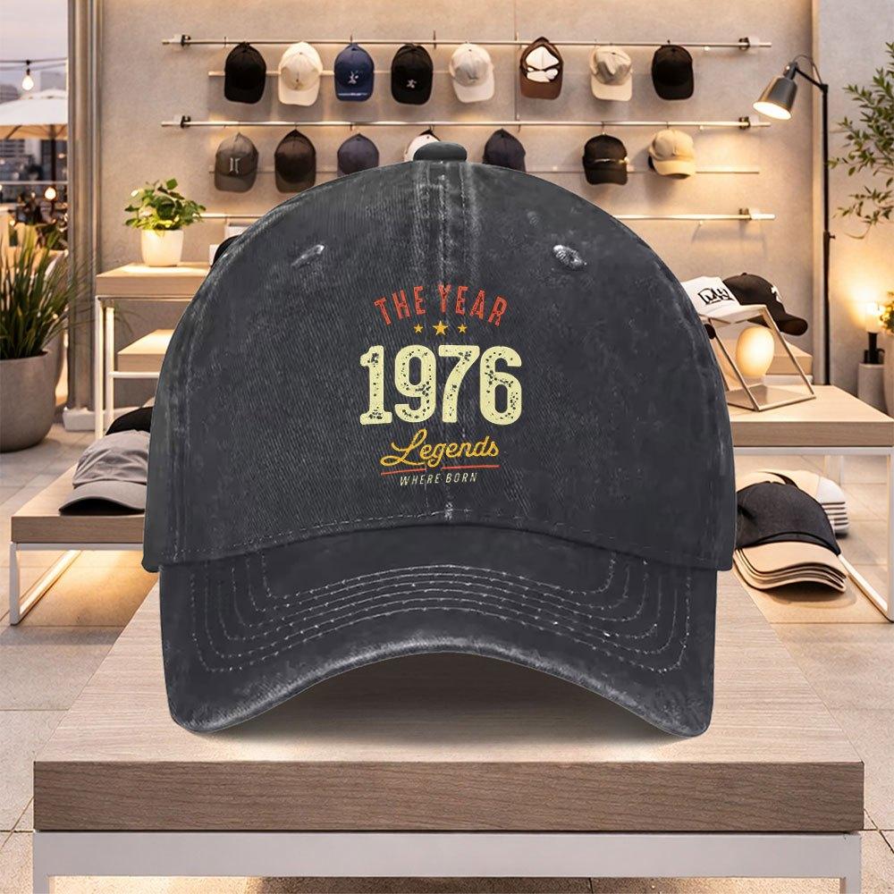 Retro Baseball Cap Adjustable Snapback Unisex Lightweight Hat with Iconic Lettering for Parties Sports Events Birthdays