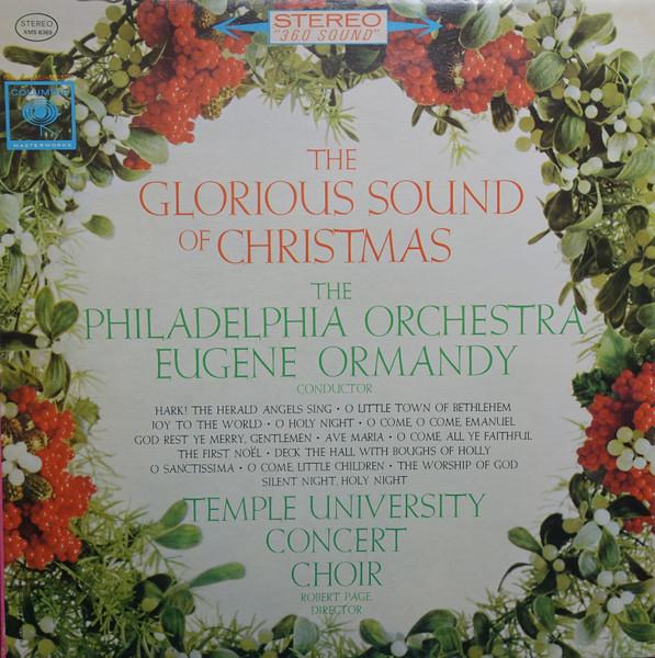 

LP Record PHILADELPHIA ORCHESTRA TEMPLE UNI The Glorious Sound Of Christmas XMS6369 Columbia Master Canada Classical Used