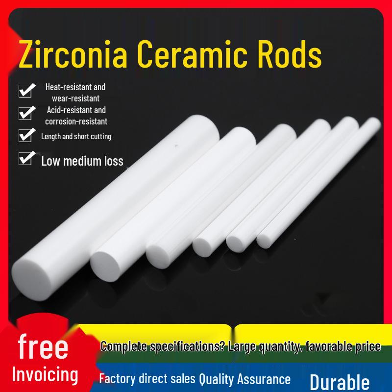 

Zirconia Ceramic Rod: Wear, Corrosion, and Heat-Resistant Plunger Shaft for High-Temperature Insulation and Stirring Applications. 3.5mm*60mm