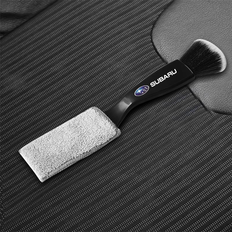Car Air Conditioner Vent Cleaning Brush Auto Accessories For Subaru Forester SG5 SH SJ Impreza XV Legacy Outback WRX STI GC8 Tribeca