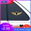 Car Sticker Hot For Ford New 1pc New Car Badge Metal Wings Body Decoration Sticker For Ford Focus 2 3 Mondeo Fiesta Kuga Ranger