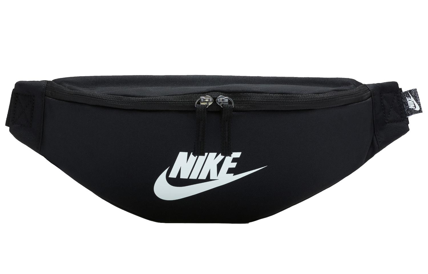 Поясная сумка Nike Heritage 3L Черный/Черный/Белый DB0490-010
