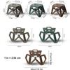 Space Saving Portable Fishing Stool High Load Non-Slip Base Folding Chair Small Compact Step Stool Outdoor