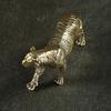 Solid Ornament Fine Workmanship Home Decoration Portable Chinese Zodiac Brass Tiger Ornament for Home