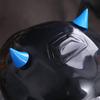 1pair Cool Rubber Horn Shaped Headwear Wing Shaped Moto Helmet Decoration  Bobber