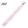 Decorative Zipper 100Pcs Nylon Coil Non Separating Zipper, Closed-End with Waterdrop Short Tape Pull, Replacement for Sewing Purses Handbags Supplies