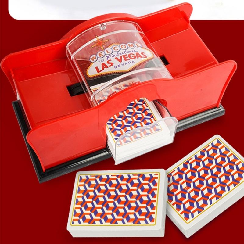 Embaralhador de Cartas de Póquer Embaralhador de Cartas de Baralho Classificador Misturador de Cartas Ferramenta de Cartas de Jogo