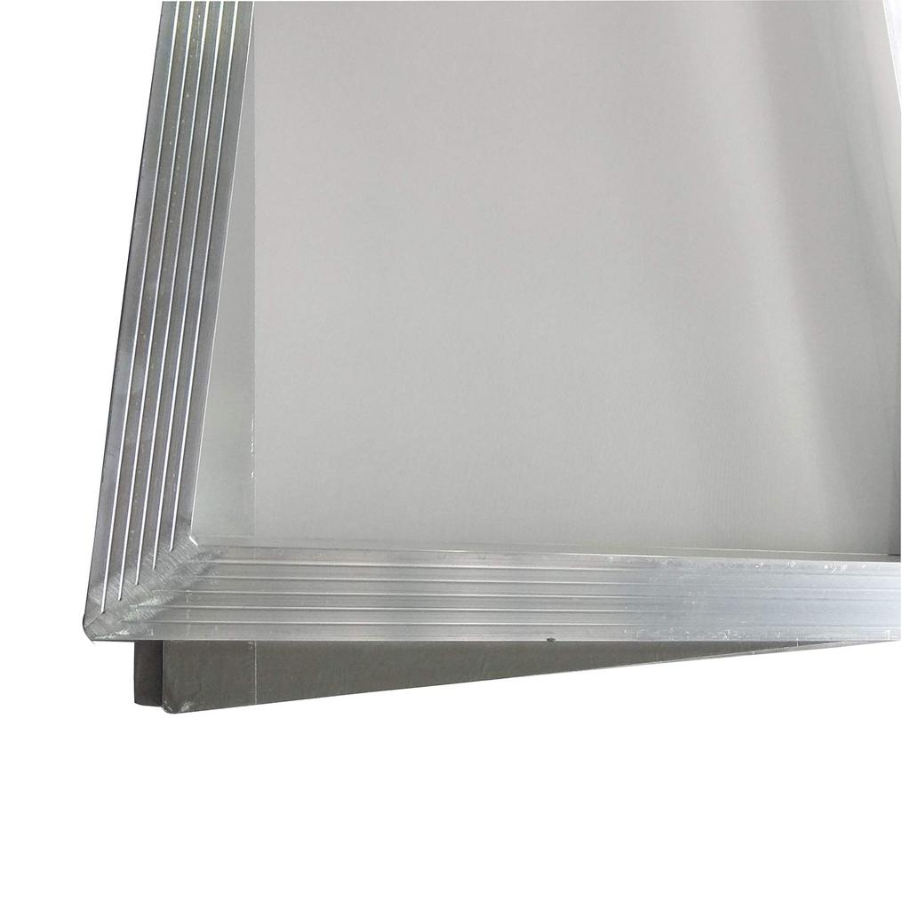 INTBUYING Siebdruckrahmen für Siebdruck, Aluminiumlegierung, Innenmaß 110 Mesh, Druck, Rahmen, Gaussed, 38x43cm,
