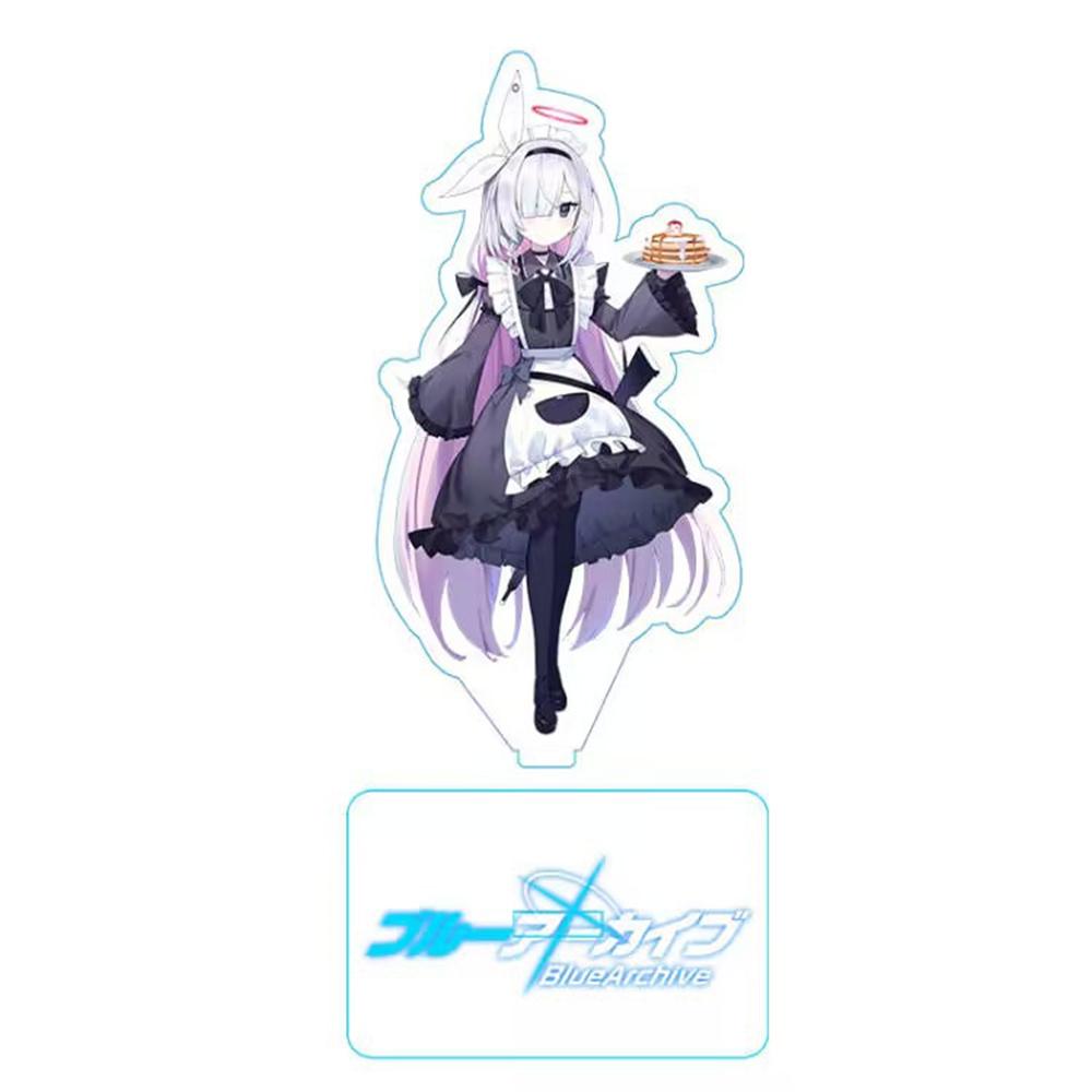 Hot Anime Blue Archive Takanashi Hoshino Cosplay Game Acrylic Action Figure Stand Model Toy Decor Prop Fans Collection Gift