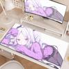 900x400mm Locking Edge Laptop Keyboard Mat Kawaii Girl Sorasaki Hina Mouse Pad Anime Gaming Blue Archive Computer Desktop Carpet