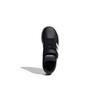 adidas Neo GRAND COURT Breathable Low Top Kids' Skateboarding Shoes Black White Kids' EF0108