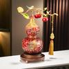 Chinese Hundred Blessings Gourd Figurines for Living Room or Cabinet Display