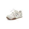 Augustine Women's 2025 Autumn Thick-Soled Casual White Sneakers