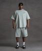 PHERMENON Oversized P Short Sleeve T-Shirt - Gray