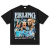 2026 Sommer Mode Trendiges T-Shirt 2026 Neues Erling Haaland Bedrucktes Baumwoll Y2K T-Shirt Sommer Sport Mode Lässig Kurzärmelig