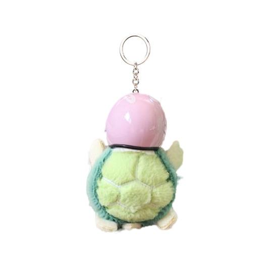 Doll Pendant Keychain Turtle Shape Plush Doll Key Holder Easy to Carry Lightweight Keychain Backpack Accessories