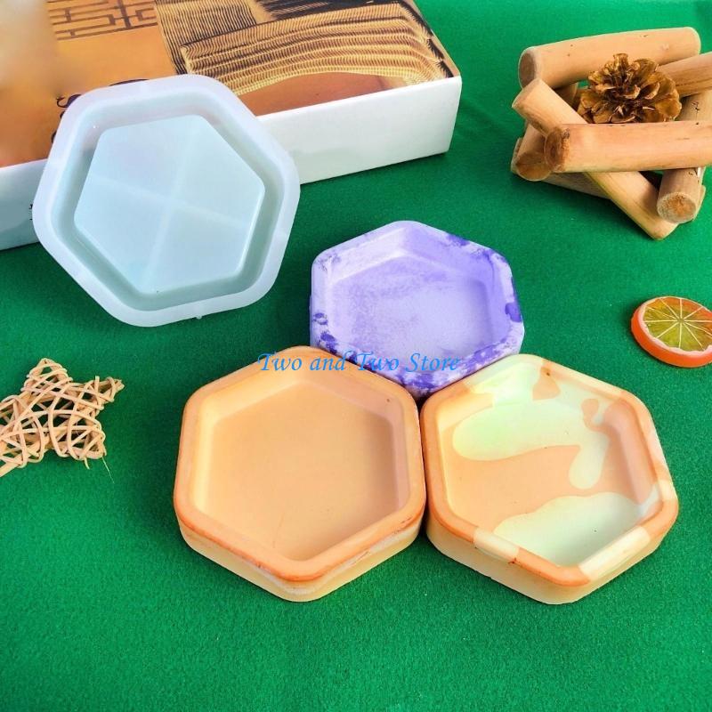 HX6F Convenient Silicone Tray for Jewelry Organization Practical Tray Mould CN