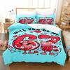 Blue 67 POP Culture 3D Print Bedding Set Modern Style Soft Duvet Cover Set King Queen Twin Size Birthday Gift for Bedroom Decor