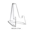 Pack of 12 Display Stand Acrylic Universal Easel Stands Multifunctional Exhibition Supply Exhibitions Coins Displaying