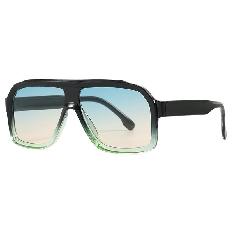 Large Frame Pilot Toad-Shaped Sunglasses High-End Outdoor Sports Fashion Sunglasses Personality Beach Vacation Sunglasses Women