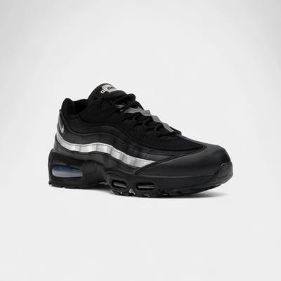 Air Max 95 OG Big Bubble Black White Metallic Silver