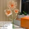 Car Delivery Ceremony Floral Display: Artificial Flower Balls & Columns for Showroom Decoration