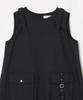 Milo Woman Buckle Strap Mini Dress [Black]