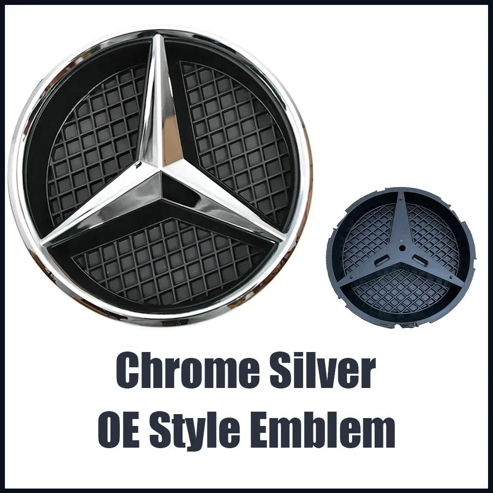 

New For Mercedes Benz For Mercedes Benz A-Class W176 2016-2018 A180 A200 A250 Silver And Black 3D Effect Style Front Grill Star