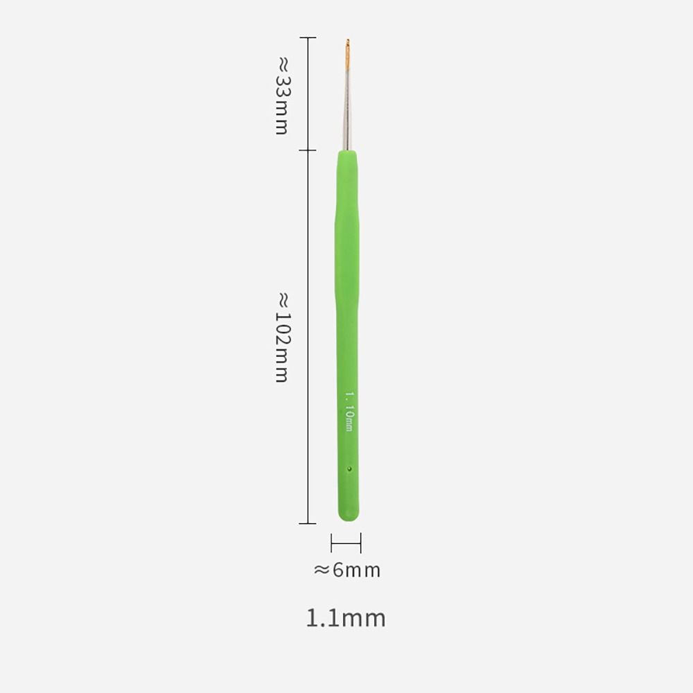 Neue Gummihandgriff Stricknadeln Lang Mehrgrößen Häkelnadeln Häkelnadeln Schal