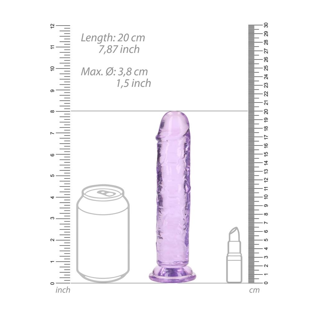 RealRock - Realistic dildo with suction cup 18 cm