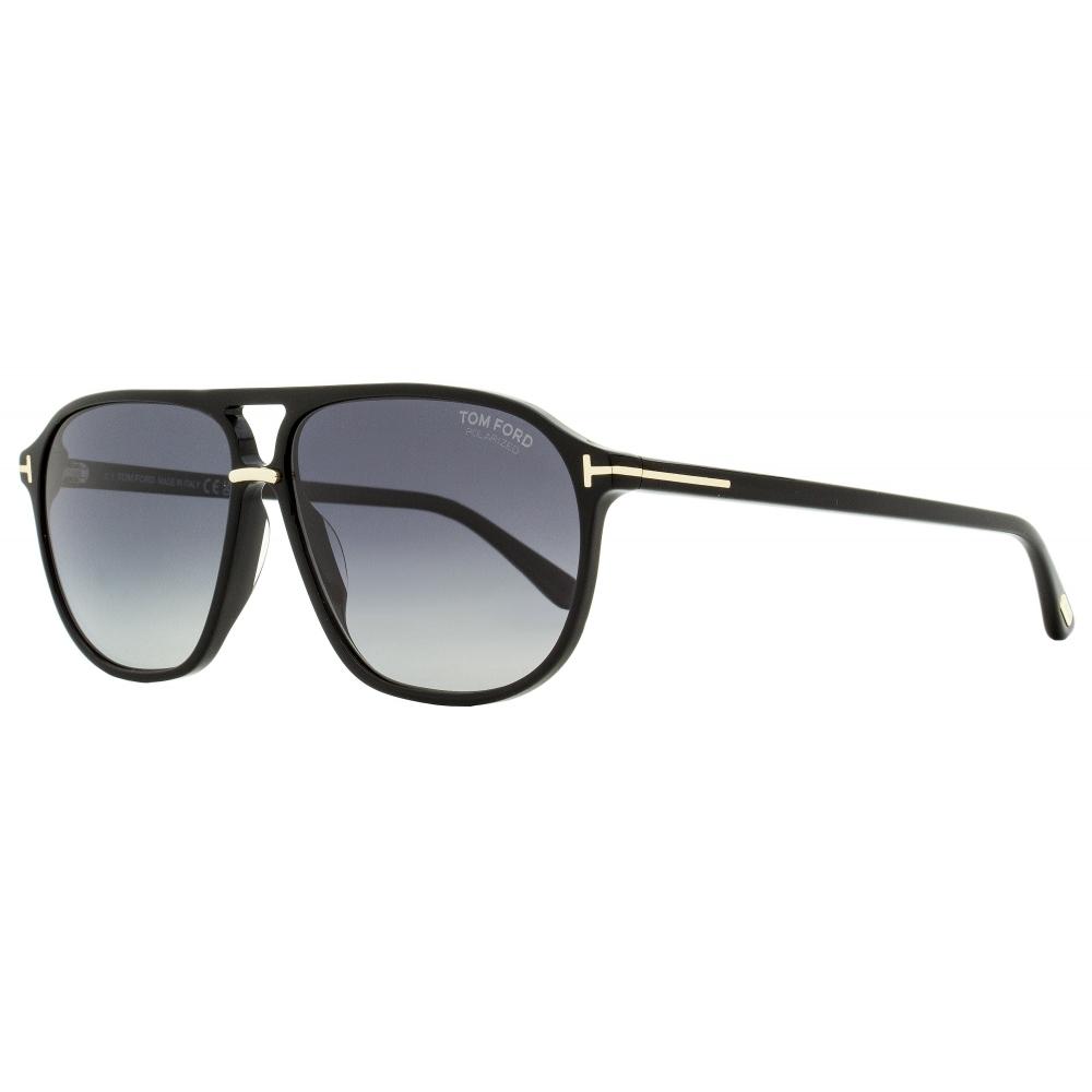 

Tom Ford Men s Navigator Sunglasses TF1026 Bruce 01D Black Gold 61mm 01d