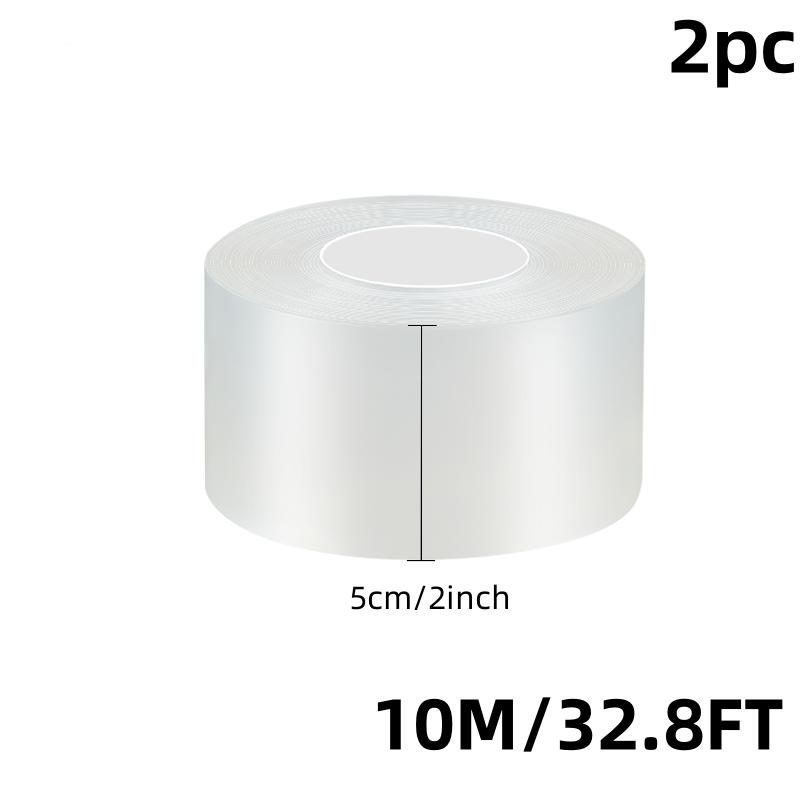 Enkelsidig nano transparent tejp, vindtätt och vattentätt fönster, badrumshörn anti-mögel, bordshörn anti-kollisionstejp