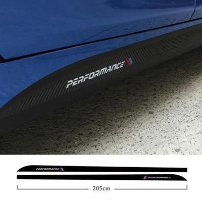 Für E90 E92 E93 F20 F21 F30 F31 F32 F33 F34 F15 F10 F01 F11 F02 G30 M Performance Seitenschweller Schweller Streifen Karosserie Aufkleber Sticker