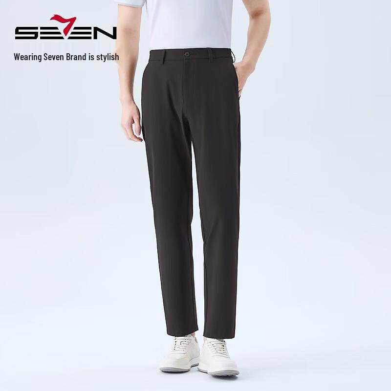 SEVEN Men s Instant Cool Lightweight Business Casual Trousers 34