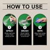 Cloth Cleaner Set for Billiard Table Cleaning, Pool Table Care with Brush and Towel for Regular Home Table Cleaning Use for Personal Cloth Care