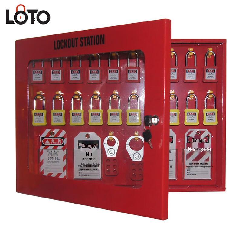 LOTO Wall-Mounted Safety Lockout Station